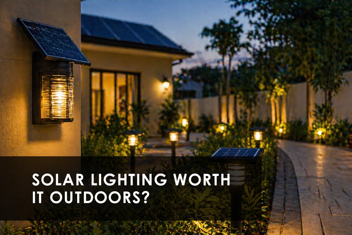 Solar-Powered Outdoor Lighting: The Smarter Way To Light Your Home
